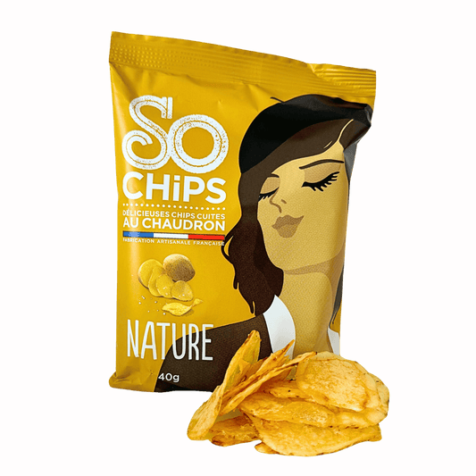 Chips 40g | Natur | SO CHIPS | Frankreich