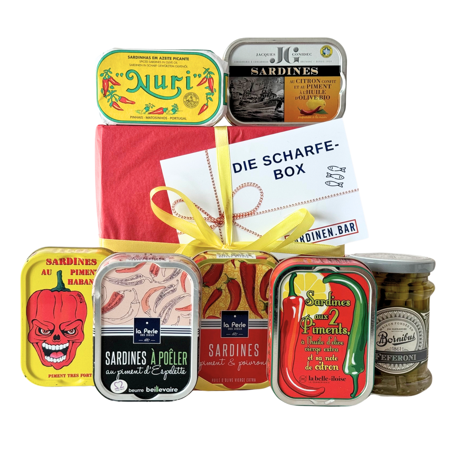 Die scharfe-Box