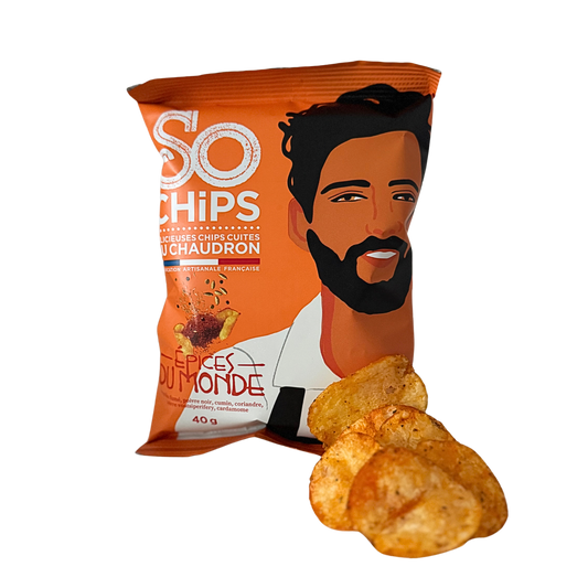 Chips 40g | World Spice | SO CHIPS | Frankreich